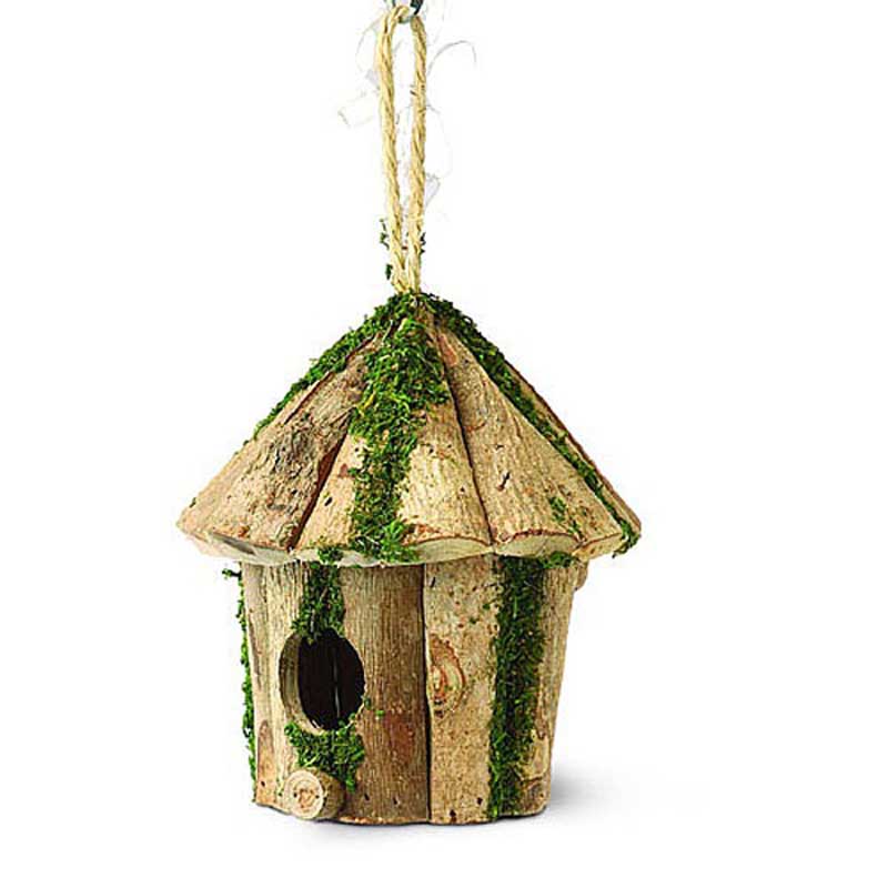 Tom Chambers Round Log Hut Nest Box image 0