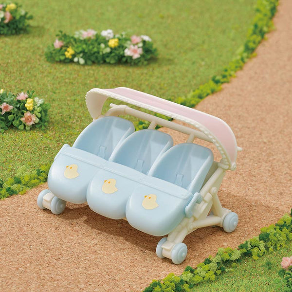 Sylvanian Families Triplets Stroller image 2