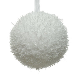 Decoris Foam Bauble with Ice Design image 0
