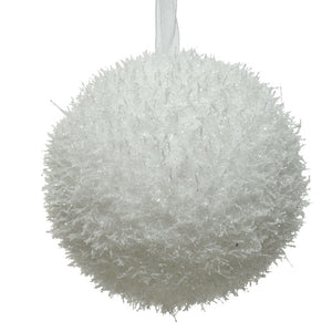 Decoris Foam Bauble with Ice Design image 0