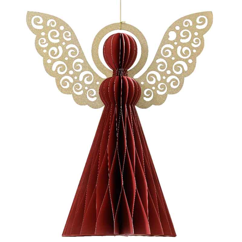Decoris Hanging Paper Angel image 0