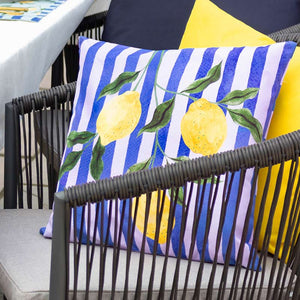 Furn Lemons Outdoor Square Cushion, 43 x 43cm image 2