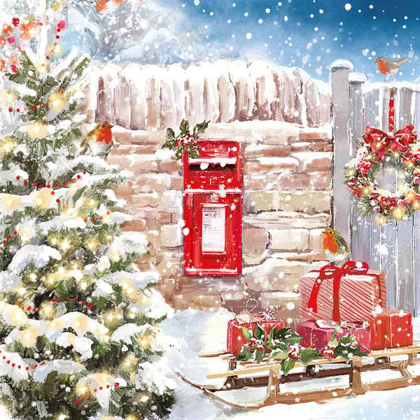 Ling Design Small Deluxe Cards - Christmas In The Village (Pack of 12) image 2