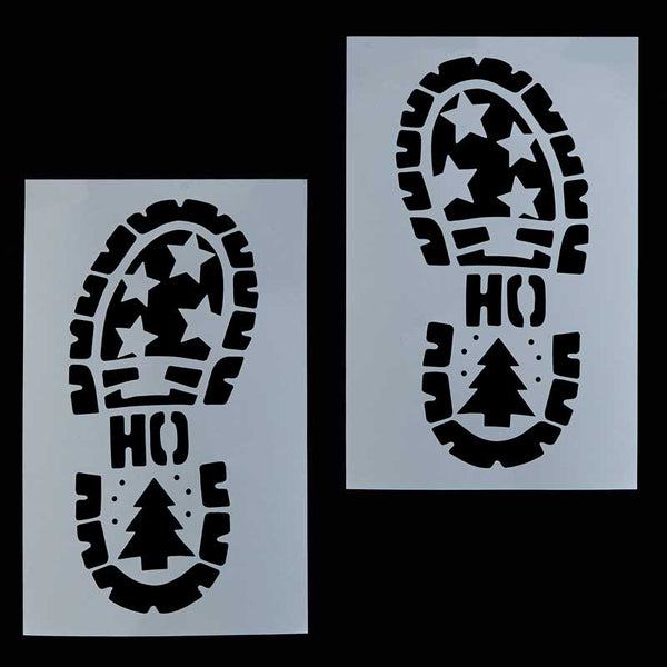 Premier Santa Boot Stencil (Set of 2) image 0