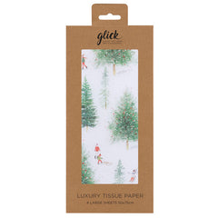 Glick Christmas At Aspen Luxury Tissue Paper (Pack of 4) image 0