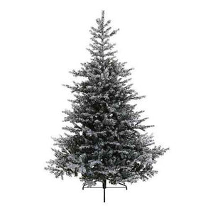 Everlands Snowy Grandis Fir Artificial Christmas Tree - 8ft image 0