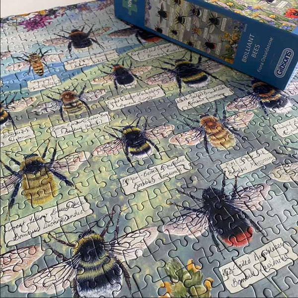 Gibsons Brilliant Bees 1000 Piece Jigsaw Puzzle image 2