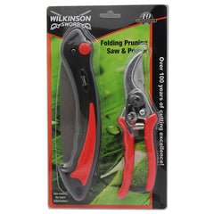 Wilkinson Sword Folding Saw & Pruner Set image 0