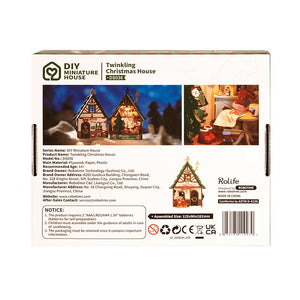 Rolife 'Twinkling Christmas House' DIY Miniature House image 7