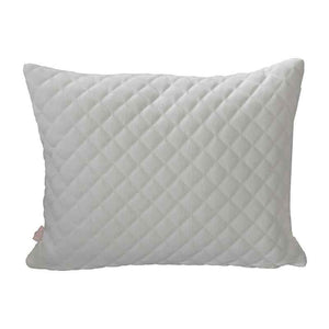 LIFE All Weather Rectangular Deco Diamond Cushion, 45 x 35cm - Mouse Grey image 0