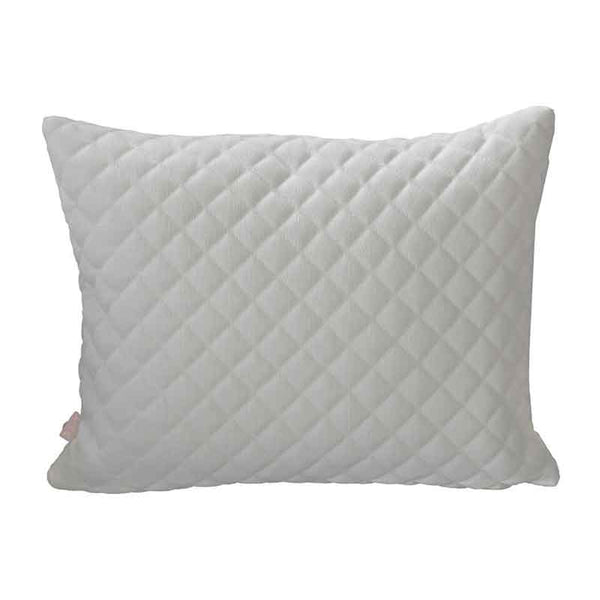 LIFE All Weather Rectangular Deco Diamond Cushion, 45 x 35cm - Mouse Grey image 0