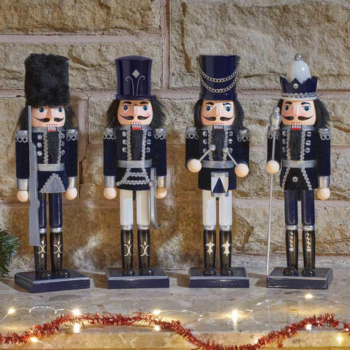 Three Kings Navy &amp; Silver Nutcracker (Assorted Designs) image 5