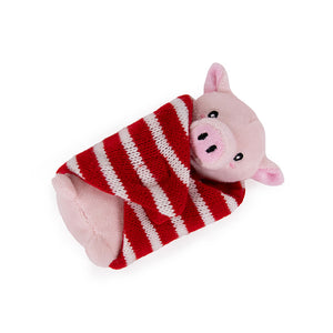 Cupid & Comet 'Penny Pig In Blanket' Cat Toy image 3
