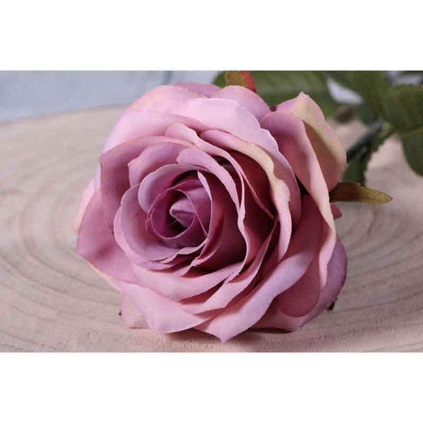 Lilac Vintage Rose Stem (74cm) image 2