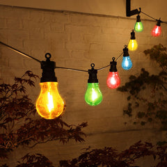NOMA 10 Multi Coloured Connectable Festoon Lights image 0