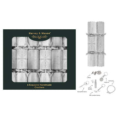 Harvey & Mason 6 Exquisite Silver Crackers image 0