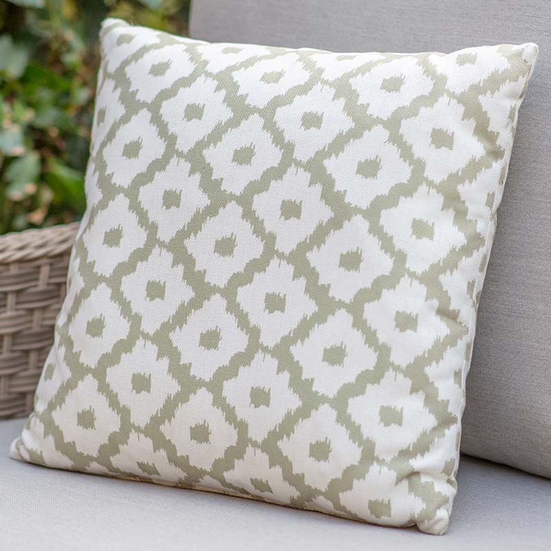 Bramblecrest Square Scatter Cushion, 45 x 45cm - Olive Medallion image 0