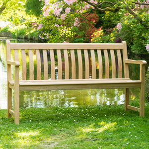 Alexander Rose Roble Broadfield Garden Bench - 5ft image 2