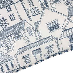 Wylder Abersoch Town Outdoor Cushion, 45 x 45cm - Sail Blue image 4