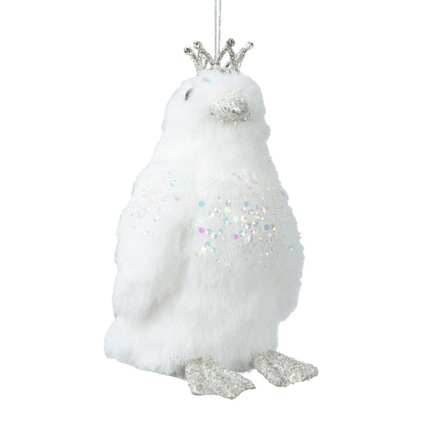 Decoris Hanging Penguin with Crown image 0