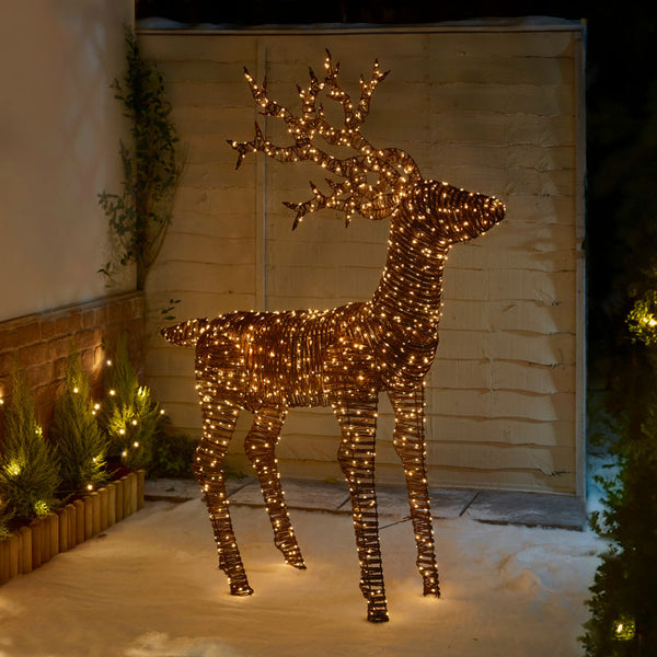 Beautiful Christmas AmberGlow Reindeer