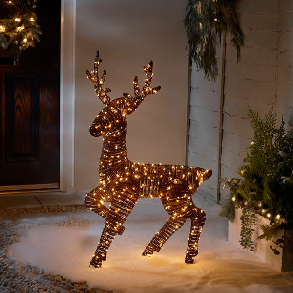 Beautiful Christmas AmberGlow Reindeer