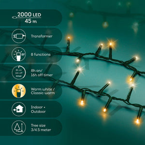 Beautiful Christmas Compact Twinkle String Lights