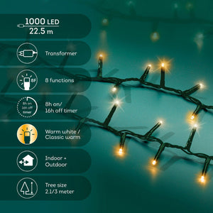 Beautiful Christmas Compact Twinkle String Lights