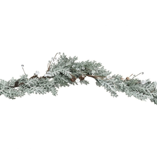 Beautiful Christmas Diamond Frost Garland