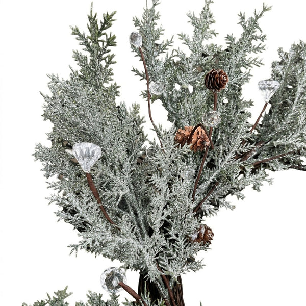 Beautiful Christmas Diamond Frost Wreath