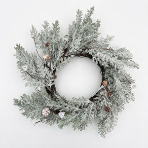 Beautiful Christmas Diamond Frost Wreath