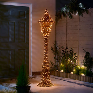Beautiful Gardens AmberGlow Lamp Post
