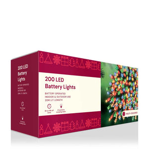 Beautiful Christmas Battery-Operated String Lights