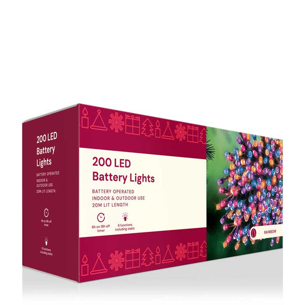 Beautiful Christmas Battery-Operated String Lights