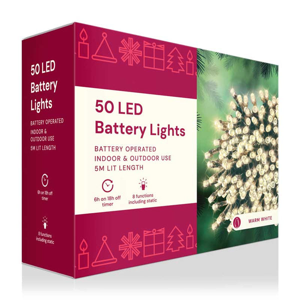 Beautiful Christmas Battery-Operated String Lights