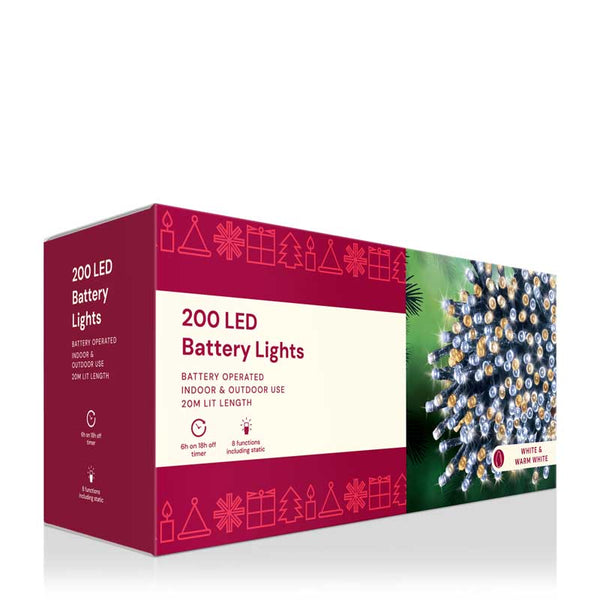 Beautiful Christmas Battery-Operated String Lights