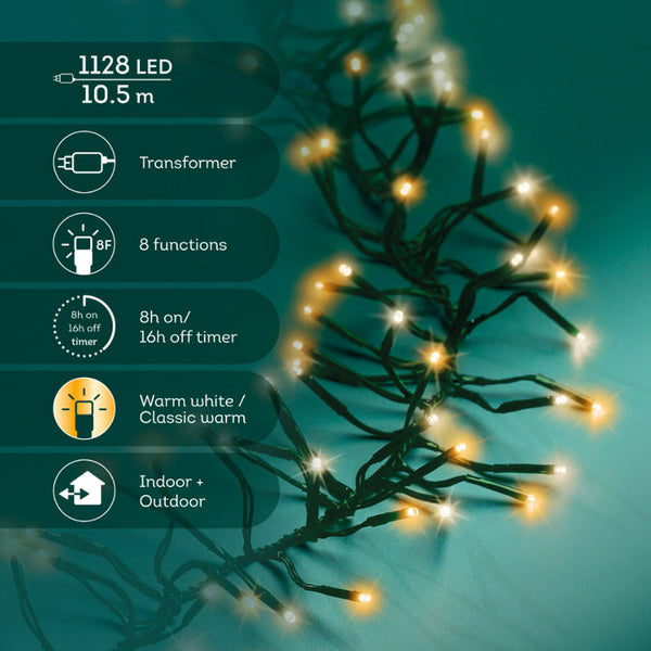 Beautiful Christmas Cluster Twinkle String Lights