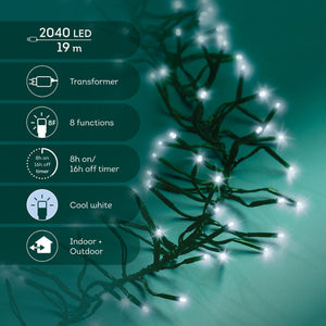 Beautiful Christmas Cluster Twinkle String Lights
