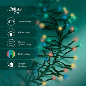 Beautiful Christmas Cluster Twinkle String Lights