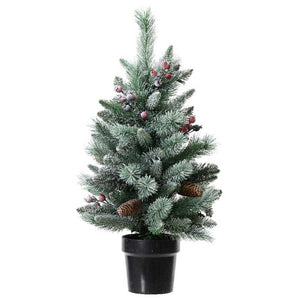 Everlands Mini Frosted Windham Tree - 75cm image
