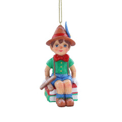 Gisela Graham Resin Pinocchio on Books image 0