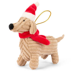 Best Years Hanging Corduroy Sausage Dog