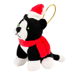 Best Years Hanging Knitted Cat