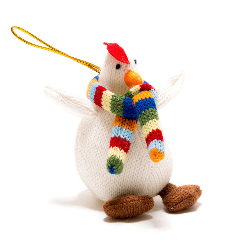 Best Years Hanging Knitted Chicken