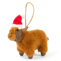 Best Years Hanging Tweed HIghland Cow