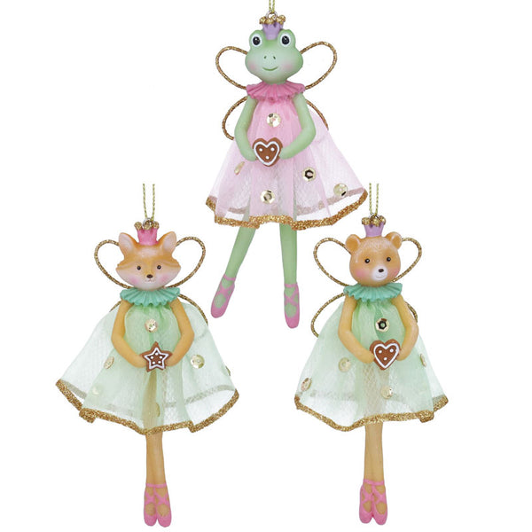 Gisela Graham Resin Ballerina - Fox, Frog OR Bear (Assorted Designs) image 0