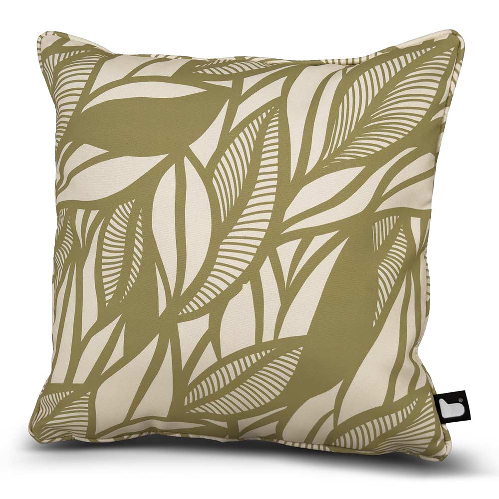 Extreme Lounging B-Cushion Poplar Leaf Art Collection, 43 x 43cm – Pistache image 0