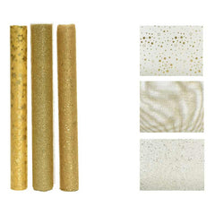 Decoris Gold Fabric Roll (Assorted Designs) image 0