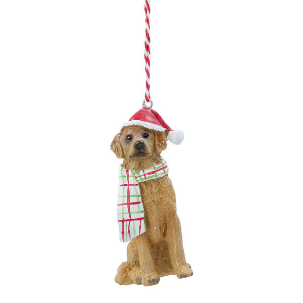 Gisela Graham Resin Christmas Dog (Assorted Designs) image 2