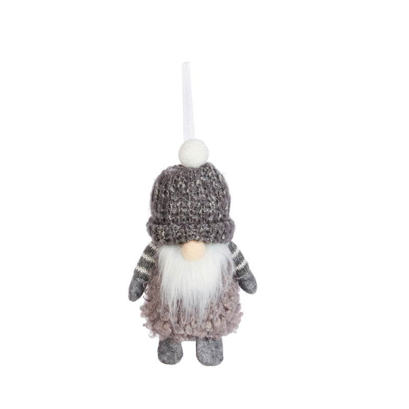 Three Kings Grey Bobble Gonk Pendant image 0
